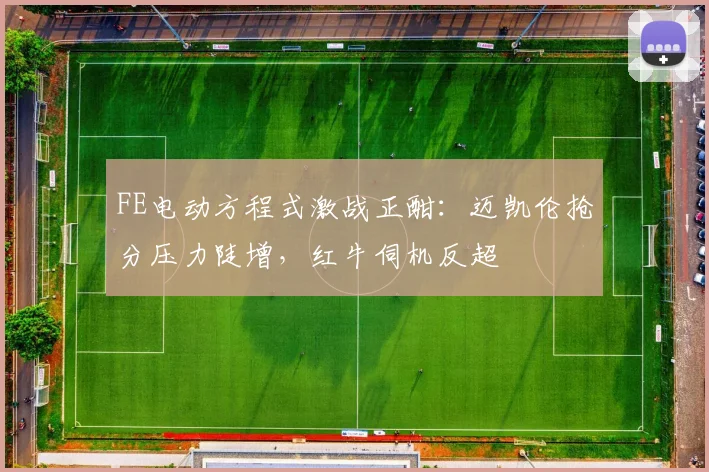 FE电动方程式激战正酣：迈凯伦抢分压力陡增，红牛伺机反超